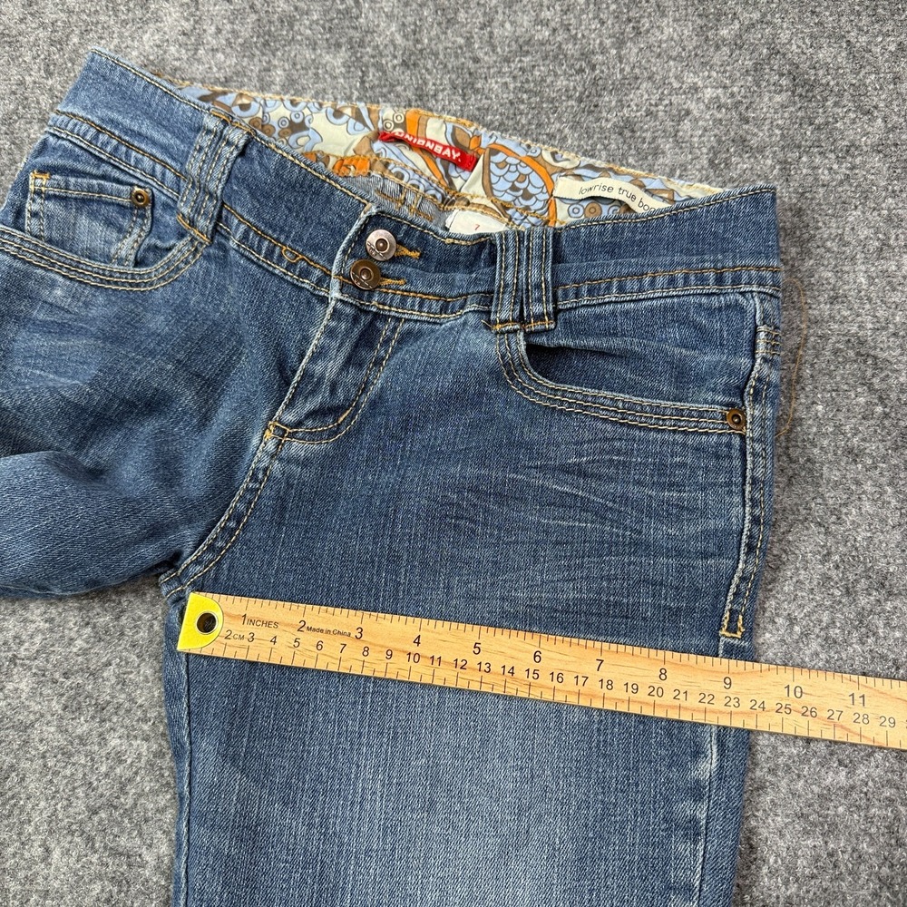 UNIONBAY Low Rise True Boot Jeans Womens Size 7 Bootcut Flare Stretch Vintage - Picture 12 of 14